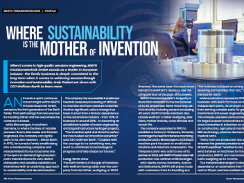 Im Interview mit dem internationalen Magazin Inside Sustainability