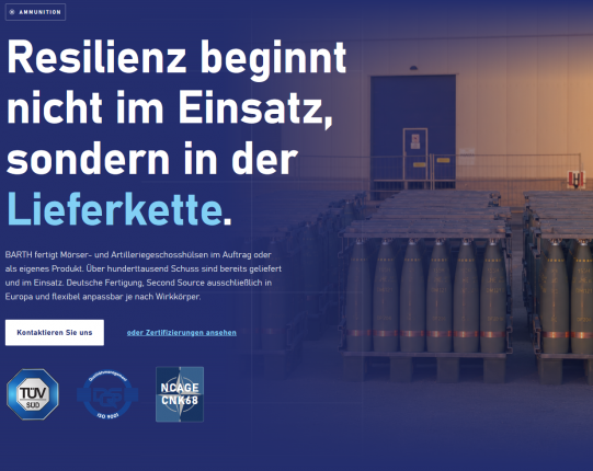 Umbau unserer Website