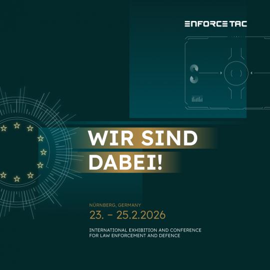 Besuchen Sie uns auf der Enforce Tac in Nürnberg!