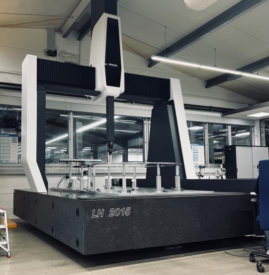 Unsere neue Messmaschine